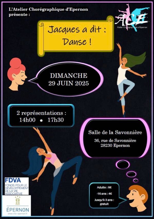 Jacques a dit : Danse !